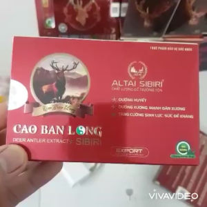 Cao Ban Long Sibiri hộp 50g - Hỗ trợ bổ huyết mạnh gân xương