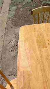 BỘ BÀN ĂN 4 GHẾ SONG TIỆN GỔ CAO SU.