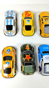 10 pcs Mainan Mobil Pullback Besi - Mobil Mobilan Kecil