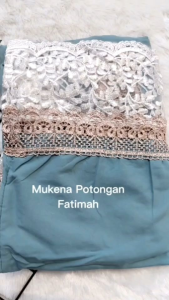 Mukena Potongan Dewasa & Mukena Warna Potongan dengan Free Tas