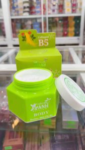 Kem BODY THẢO MỘC XANH 300g Collagen B5 Dưỡng Trắng Da-Chống Nắng-Dưỡng Ẩm-Mịn Da Toàn Thân