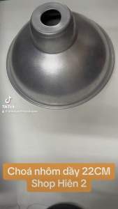 [ Combo 15 Cái ] Choá Đèn Nhôm 20Cm ( 2 Tấc )