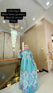Set Gaun Hijab Zulfa: Desain Praktis & Bahan Kualitas Tinggi