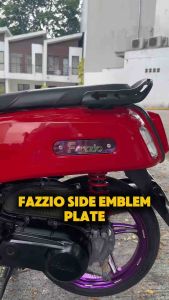 Fazzio Side Emblem Plate – Sold by pair (2 pcs) | Easy Install | Premium Finish