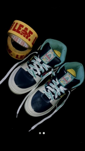 ORIGINAL Shoelaces/tali sepatu katakana series by daad.co Type P
