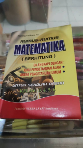 Buku Rumus Matematika Lengkap untuk SD Kelas 3456 Ukuran Kecil