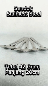 EUROPA Sendok Makan 42 Gram LSP-02 Garpu 35 Gram Stainless LGP-02 Kualitas Tebal 6 Pcs Anti Karat