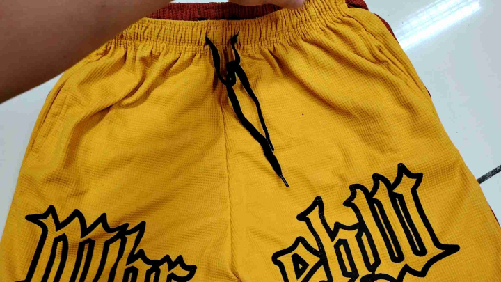 Waffle Shorts for Men Unisex Set of 6pcs with signature design adult size two pockets trendy a d Fashionable Pang Porma Pambahay Ouick Dry