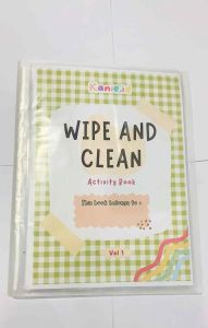 Activity Book - Wipe & Clean Vol 01 - Worksheet Edukasi Aktivitas Anak