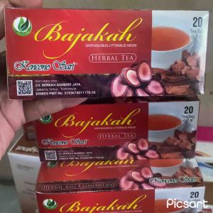 Teh Celup Akar Kayu Bajakah Asli Herbal Benjolan Tumor Kencono Sari Isi 20 bag