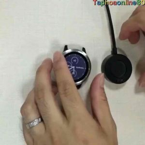 Cáp Sạc Cho Đồng Hồ Garmin Cáp Sạc Đế Sạc USB Nhanh Cho Garmin Forerunner 945 955 965 Vivoactive 345