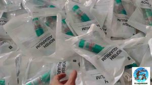 Khoá đôi double tab xanh lá nối dây lọc bể cá