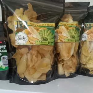 JRB CRISPY BANANA CHIPS / HEALTHY SNACKS / 100% ORGANIC