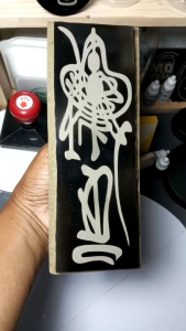 Stempel Custome Ukuran 14x21 cm Bonus Tinta