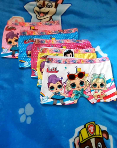 PROMO 6 PCS DAN 3PCS CELANA DALAM BOXER ANAK PEREMPUAN FAYLIN / CELANA BOXER ANAK ISI 6 PCS DAN 3 PCS BAHAN HALUS / FASHION ANAK PEREMPUAN / PAKAIAN DALAM KARTUN / CELANA DALAM MOTIF FROZEN MOTIF KUDA PONY MOTIF RANDOM / BISA BAYAR DI TEMPAT