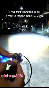 Lampu LED Utama Depan Motor Honda Supra X 125 FI Combo 2 Warna Putih Kuning