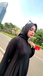 GAMIS POLOS BAHAN CRINKLE AIRFLOW PREMIUM UKURAN JUMBO MENYUSUI WARNA HITAM BIRU DENIM