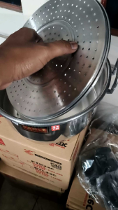 panci serbaguna alumunium merek global eagle ukuran 24cm sudah standar SNI bahan tebal