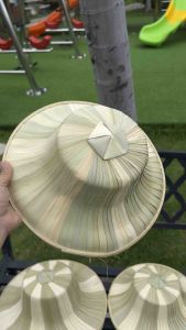 หมวกสานใบลาน หมวกชาวนา มีไซค์ 3 ไซค์ ของเด็ก ไซค์กลางและผู้ใหญ่