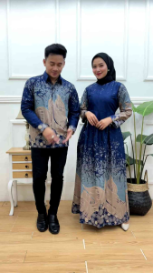 Baju Batik Couple Pasangan Lebaran 2025: Desain Batik Couple Elegan untuk Keluarga