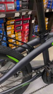 20 INCH BICYCLE REAR RACK REAR CARRIER BACK SEAT 20 FOLDING CARRIER Centre lock for disc caliper