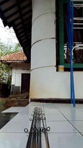 Sambungan Atas Joran Carbon Sutet Ring 6 Panjang 100cm