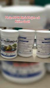 Phân bón NPK nhả chậm có kiểm soát SK TURBO-K đầy đủ đa-trung-vi lượng giải phóng dinh dưỡng theo nhu cầu cây-cây phát triển ổn định- không sốc- bền cây- hạn chế thất thoát- 1 lần bón cây dùng dần 2-4 tháng. Xuất xứ: Pháp