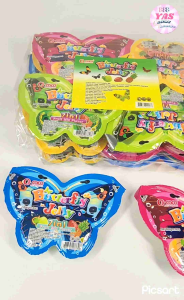12pcs BUTTERFLY JELLY/ loot bag fillers / paninda / giveaways / party favors.