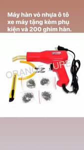 Máy hàn nhựa ô tô xe máy đa năng ( tặng kèm phụ kiện 200 ghim và dao ) sử dụng điện 220w