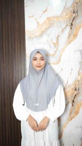 Bergo Instan Letisya Pad Malay: Hijab Instan Melayu & Khimar Oval