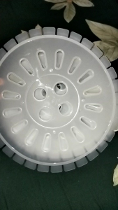 TUTUP PENGERING BULAT 25CM MESIN CUCI DUA TABUNG / SPINNER