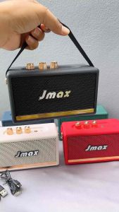 JMAXลำโพงบลูทูธ JM-4D เชื่อมต่อได้2ตัว พร้อมสายหิ้ว ลำโพงไร้สาย 5W2ดอก ของแท้ 100%