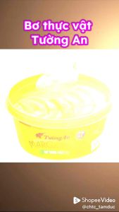 Bơ lạc từ thực vật Tường An Margarine 1kg200g và 80g