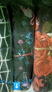 cover/sarung kasur resleting busa lipat 4 tebal 10cm size 90100120145160180