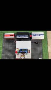 ชุดคอนโทรลชาร์จเจอร์ 60A ชาร์จเจอร์ ชุดนอนนา PWM 12/24V ชุดแปลงไฟ ชุดโซล่าชาร์จเจอร์ 60A ไม่รวมอินเวอร์เตอร์