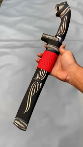 Golok KHAS BANTEN MOTIF MACAN SUPER TAJAM