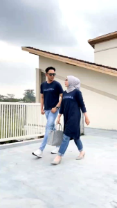 JACK & ROSE T-SHIRT by Nadheera luxury Atasan baju kaos wanita pria couple terbaru
