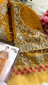 [PRE-ORDER] Ready Made Heavy Blooming Embroidered Suit *Size S-5XL* ( Delivery 10 days )