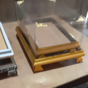 kotak hantaran seserahan isi 2 & 1 bok frame fiber