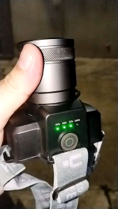 Senter Kepala LED LUBY Laser ZOOM 65 WATT Headlamp L-2906NL - Telescop CAHAYA PUTIH Super Terang