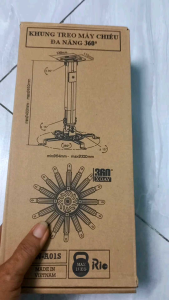 Giá treo máy chiếu 60cm xoay 360 độ (chính hãng)