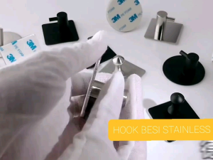 Gantungan Stainless Super Premium Cantolan Stainless Hook Besi Stainless Gantungan Pakaian Stainless