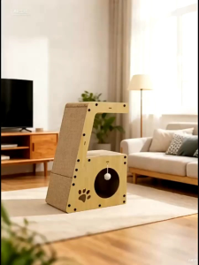 [SG🚚]Cat Scratching Board Vertical WearResistant Corrugated Paper Cat Nest Integrated Cat Claw Board Claw Grinder Kitten