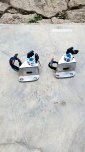 Kunci Kontak CB Kabel 4 Dan 2 Set Pangkon Besi Krom PNP Motor CB GL MP TIGER GL100 C70