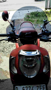 windshield visor Honda Scoopy / aksesoris scoopy
