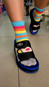 เบอร์35-38(มีป้ายของแท้ ใส่ไม่ได้เปลี่ยนได้ ร้านค้าตอบเร็ว)SIZE35-39 รองเท้าKITO แฟชั่นยุค90 รหัสAB43W ส้นตึกเดินง่าย