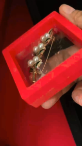 Jewellry Gift Box Storage Anti Oksidan 7x7x2 cm