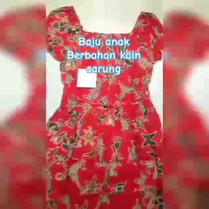 [CUCI GUDANG] Baju Anak Kain Sarung