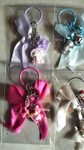 BAG CHARM PITA DAN TALI KARAKTER