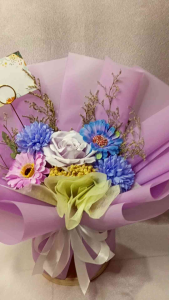 Buket Bunga Mawar Mix Premium Size Medium